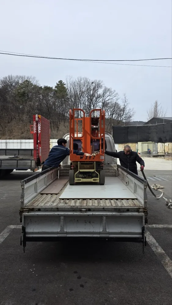 JLG1230ES 출고 사진
